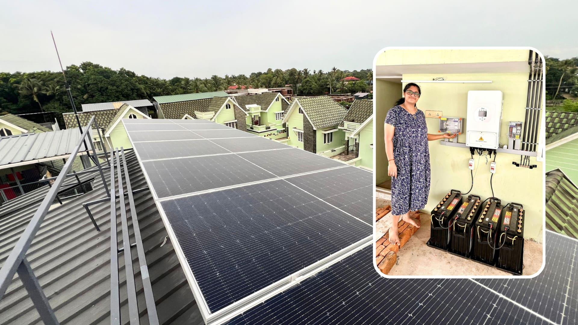 Hybrid solar systems, a real SEDNA installation