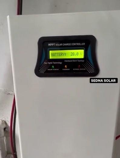 An old TATA off-grid system upgraded with a SEDNA PCU